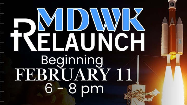 Midweek Relaunch (Reclaimed Student Ministry) logo