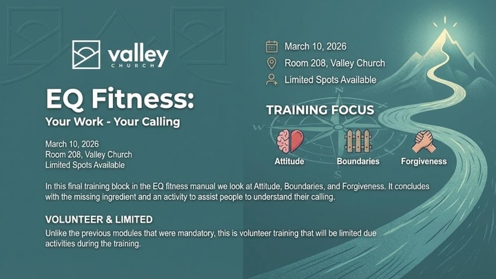 EQ FITNESS:  Your Work - Your Calling logo