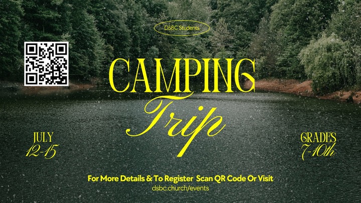 Student Camping Trip 2026 logo