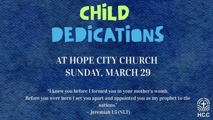 Child Dedication logo