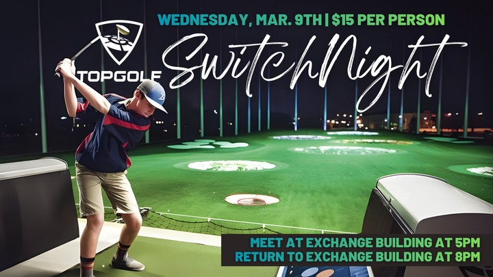 Switch Night: Top Golf logo