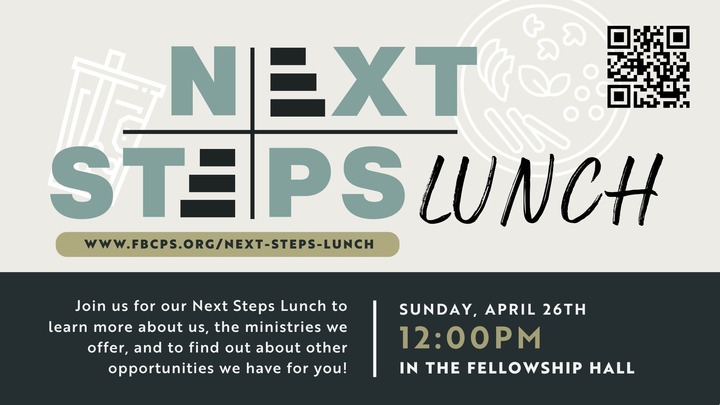 Next Steps Lunch logo
