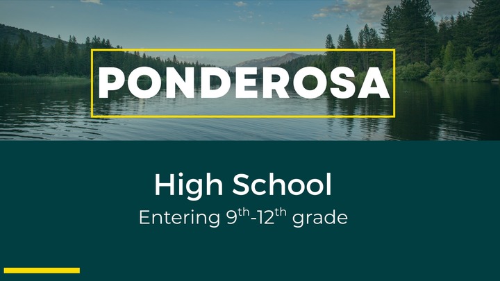 2026 Hume Summer Camp Sign Ups (Ponderosa) logo