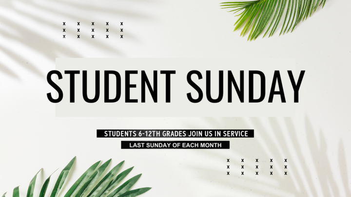 Student Sunday logo