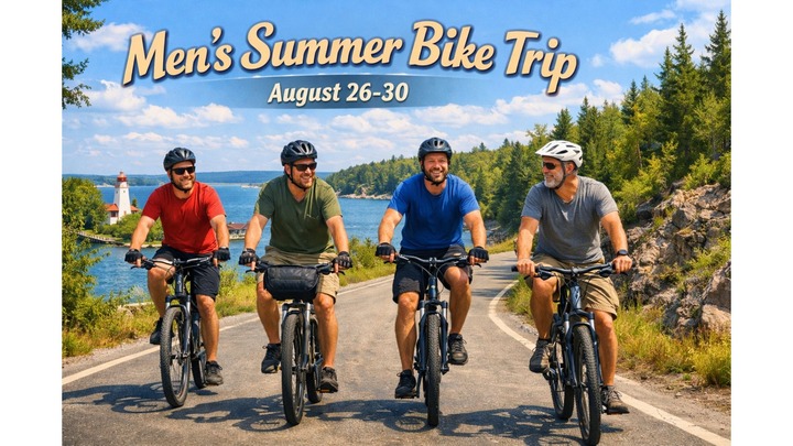 Men's Summer Bike Trip | August 26-30 logo