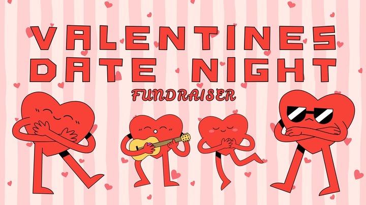 Valentine's Date Night Childcare Fundraiser logo