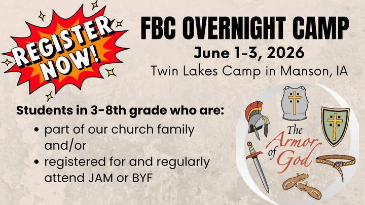 FBC Summer Camp 2026 logo