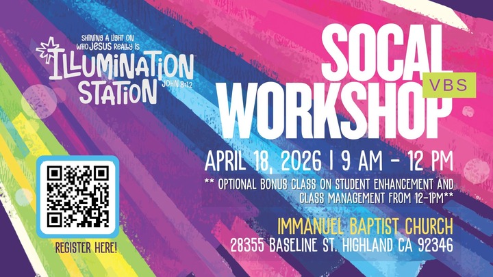 Southern California VBS Workshop logo