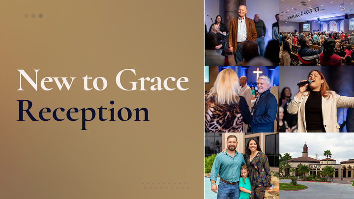 NEW TO GRACE RECEPTION - JUNE 14TH, 2026 logo
