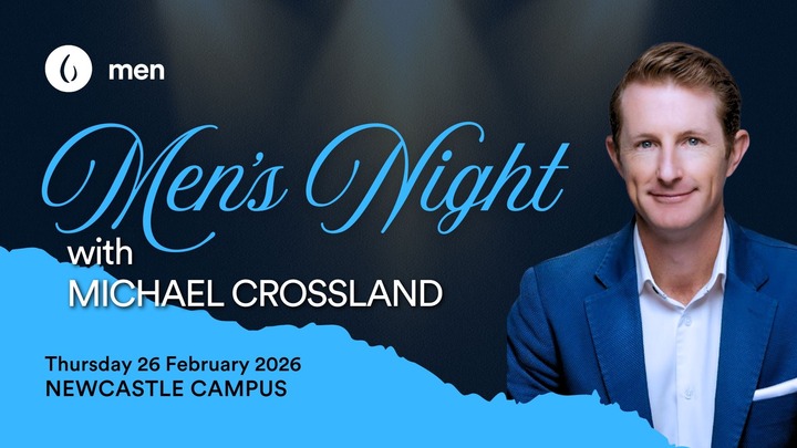 Mens | Mens Night with Michael Crossland logo