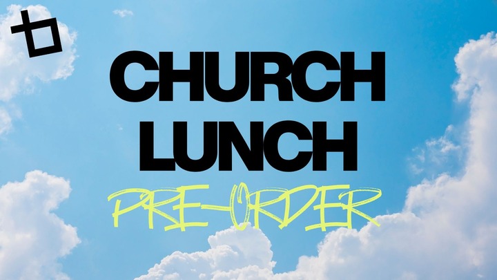 Church Lunch - Pizza logo