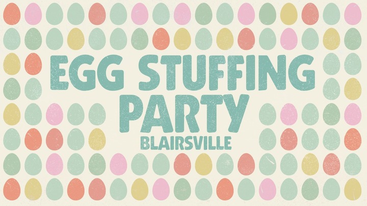 Egg Stuffing Party | Blairsville logo
