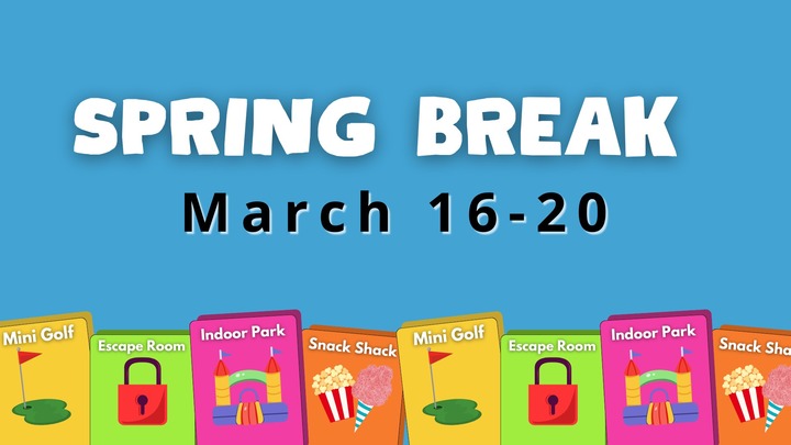 Spring Break at Trinity! logo