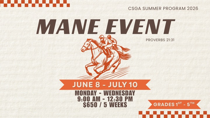 CSGA Summer Program 2026 logo
