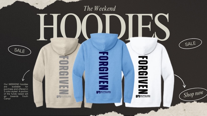 Forgiven Hoodie logo