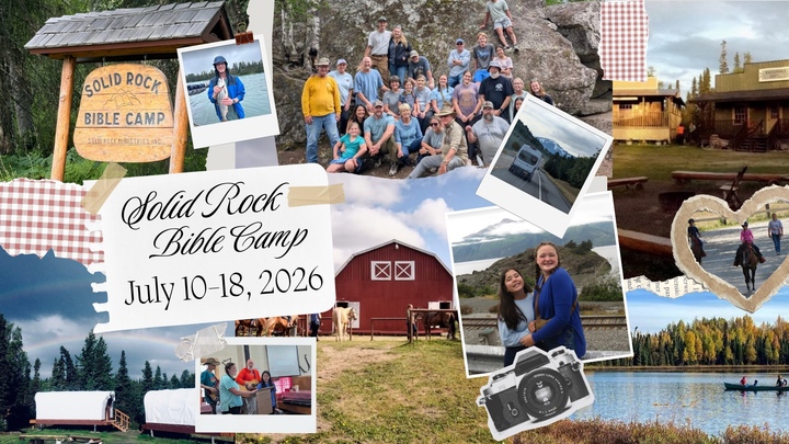 Solid Rock Bible Camp Mission Trip logo