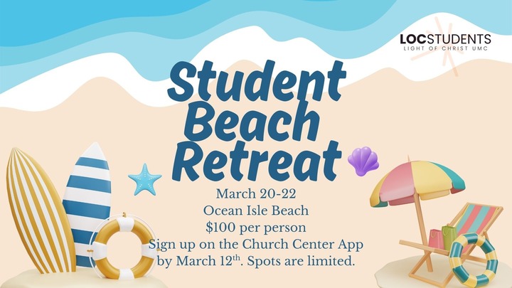 Student Beach Retreat logo