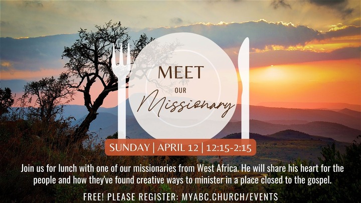 Meet Our Missionary logo