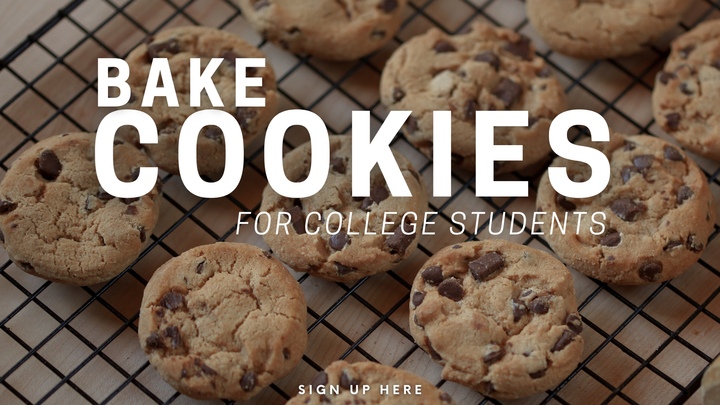 Campus Ministry Service Opportunity: Bake Cookies for RUF! logo