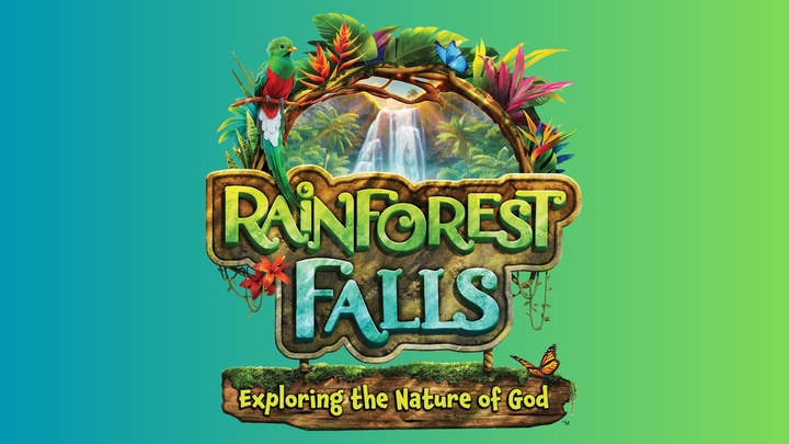 VBS 2026: Rainforest Falls logo