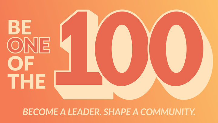 Be 1 of the 100 Interest Meeting logo