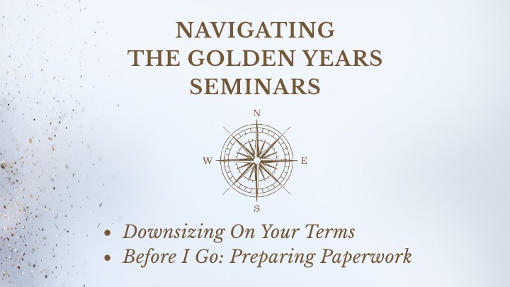 Navigating The Golden Years Seminars logo
