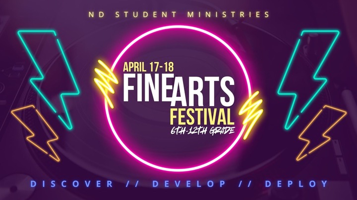 2026 Fine Arts Festival | 6th-12th Grade logo