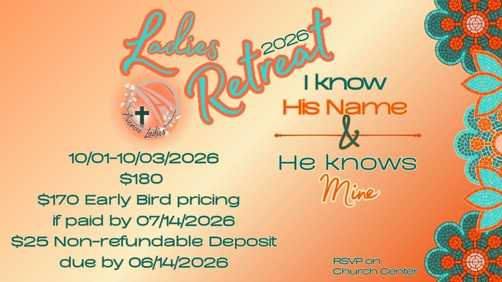 Ladies Retreat 2026 logo