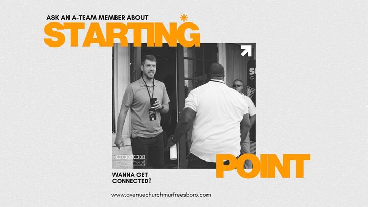 Starting Point March 2026: 10:45am-12:30pm logo