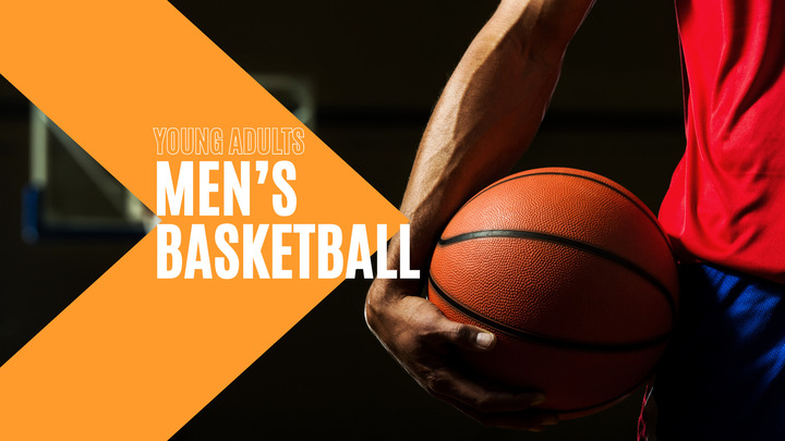 Young Adult Men's Pick-Up Basketball logo