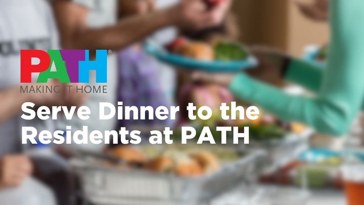 HFLA: Volunteer to Serve Dinner to PATH Residents logo