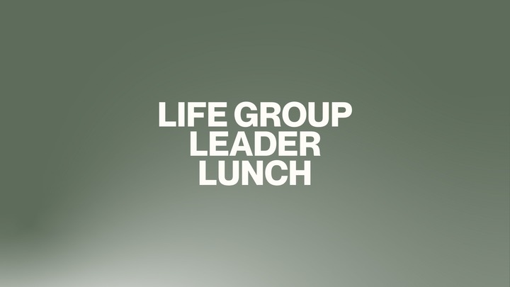 Life group leaders lunch logo