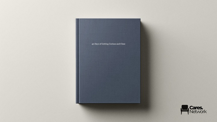 40 Days of Getting Curious and Close - Listening Prayer Journal (Local Pick Up) logo