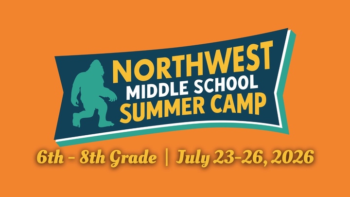 Northwest Nazarene District MIDDLE SCHOOL CAMP logo