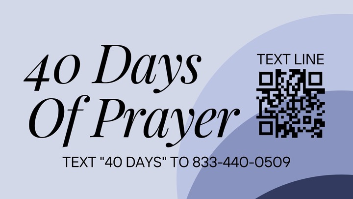 40 Days Of Prayer logo