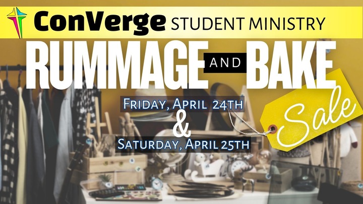 ConVerge Student Ministry Rummage & Bake Sale logo