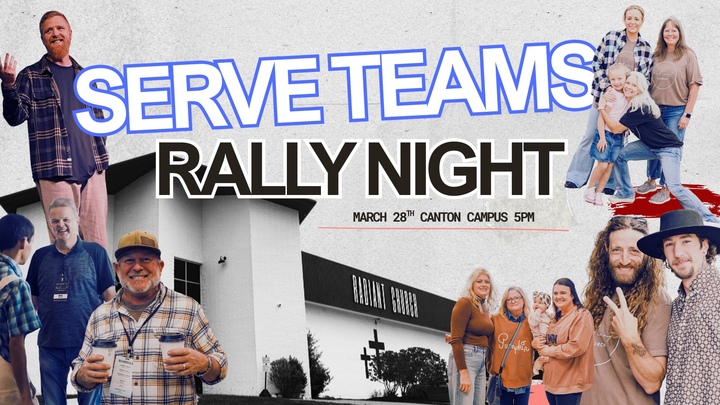 SERVE TEAM RALLY NIGHT  logo