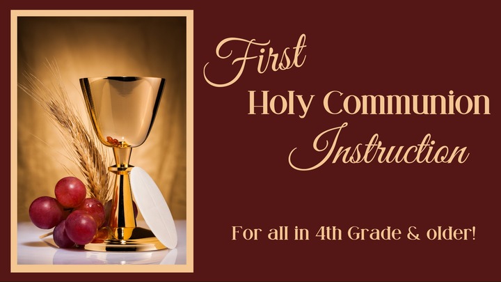 First Holy Communion Instruction logo