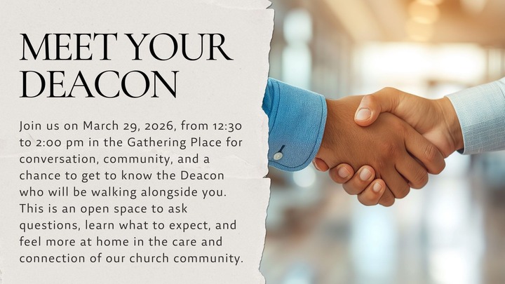 3.29 Meet Your Deacon logo
