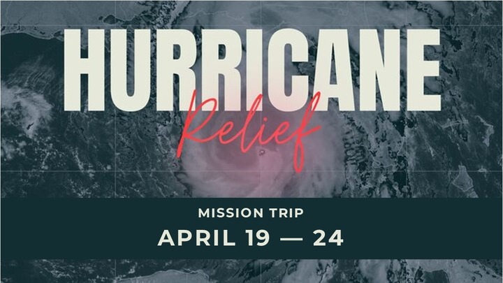 Hurricane Relief Mission Trip logo