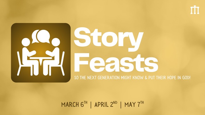 Spring Story Feasts | Mobile Campus logo
