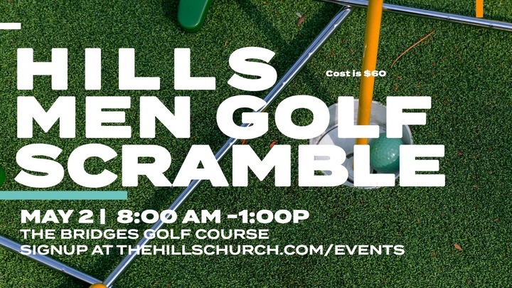 Hills Men Golf Scramble  logo