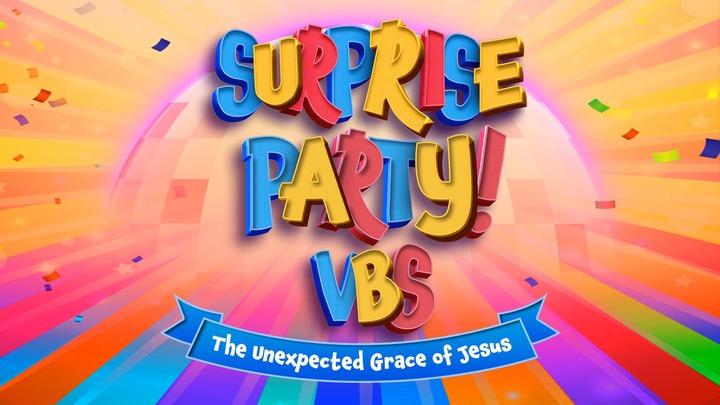 Surprise Party VBS Volunteer Registration  logo