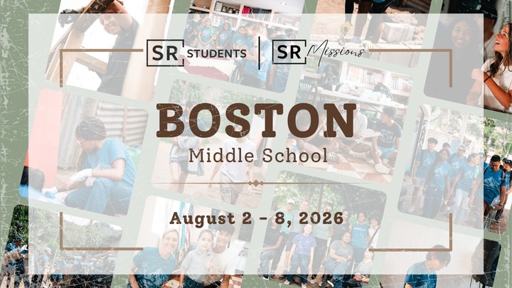 [SR] Students | Middle School Missions Trip 2026 | Boston logo