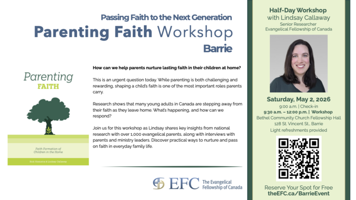 EFC Workshop: Parenting Faith logo