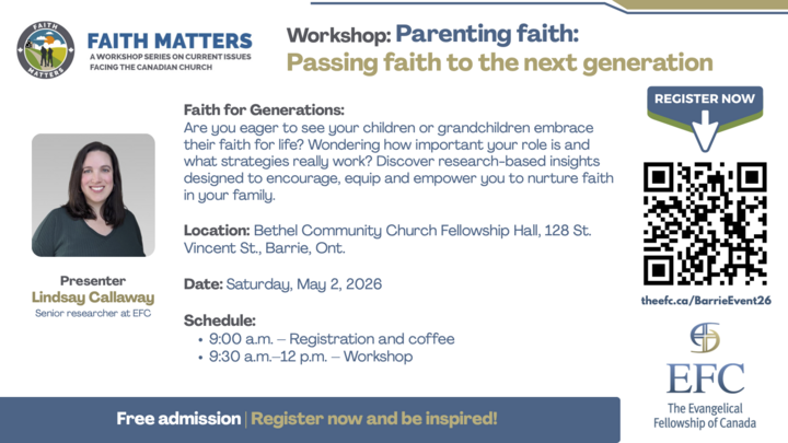 EFC Workshop: Parenting Faith logo