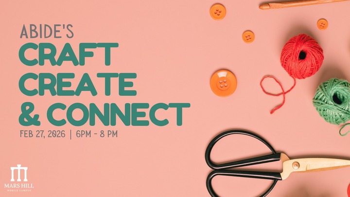 Abide's Craft, Create & Connect logo