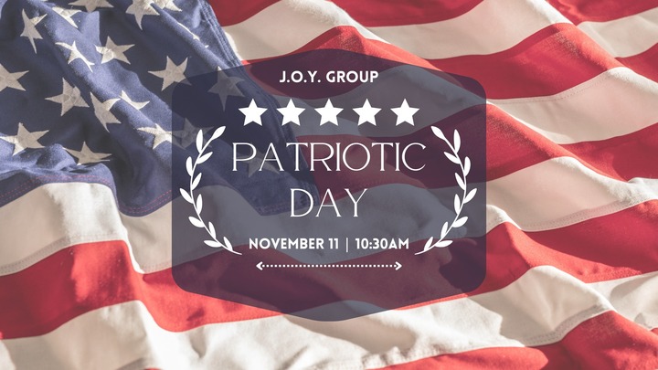 J.O.Y. Group: Patriotic Day logo