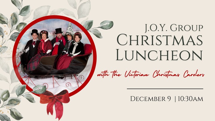 J.O.Y. Group: Christmas Luncheon logo