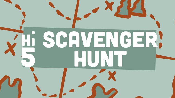 Hi5 Scavenger Hunt | 5th Grade Ministry logo